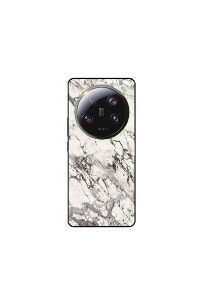 Atlas Husa personalizata tip carcasa Xiaomi 13 Ultra, White Marble, , S1D1M0325