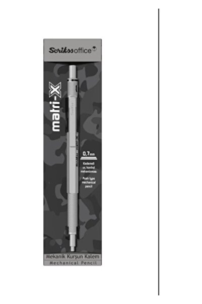 Scrikss Matri-X Versatil 0.7 mm Açık Gri Şeffaf Ambalaj 5543