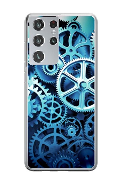 Atlas Husa personalizata tip carcasa Samsung Galaxy S21 Ultra, Clockwork, , S...