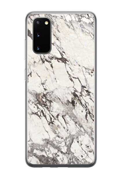 Atlas Husa personalizata tip carcasa Samsung Galaxy S20, White Marble, , S1D1M0325