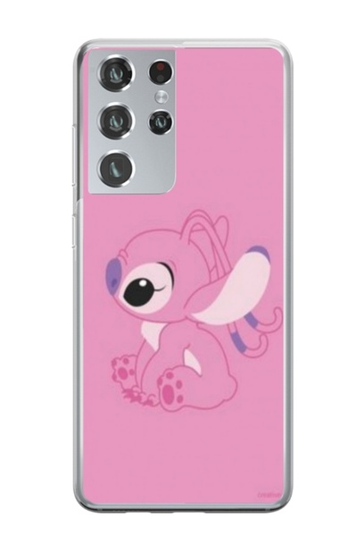 Atlas Husa personalizata tip carcasa Samsung Galaxy S22 Ultra, Pink Stitch, ,...