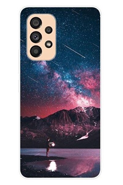 Atlas Θήκη σιλικόνης, συμβατή με Samsung Galaxy A13 4G, Shooting Stars