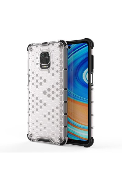 Atlas Husa XIAOMI Redmi Note 9 Pro - Gel TPU Honeycomb Armor (прозрачен)