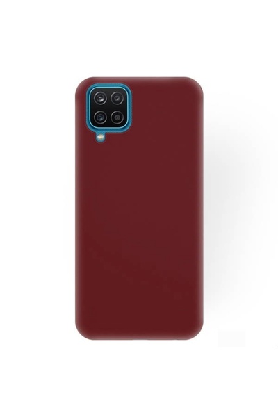 Atlas Θήκη SAMSUNG Galaxy A12 - Ultra Slim Matte (Μπορντό)