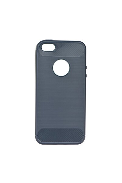 Atlas Husa Pentru APPLE iPhone 5/5S/SE - Luxury Carbon TSS, Bleumarin