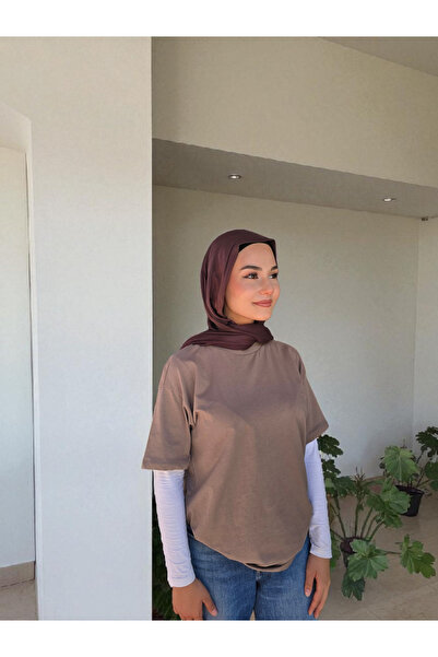 Nöşre Design Brown Combed Shawl