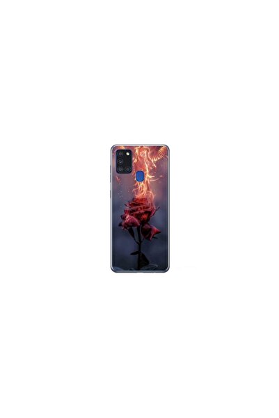 Atlas Εξατομικευμένη θήκη τύπου Samsung Galaxy A21S, Fire Rose, , S1D1M0158