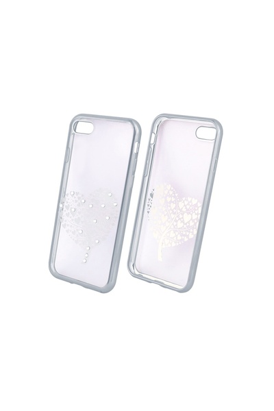 Atlas Husa SAMSUNG Galaxy A5 2018 / A8 2018 - Beeyo Hearts Tree (Argintiu)