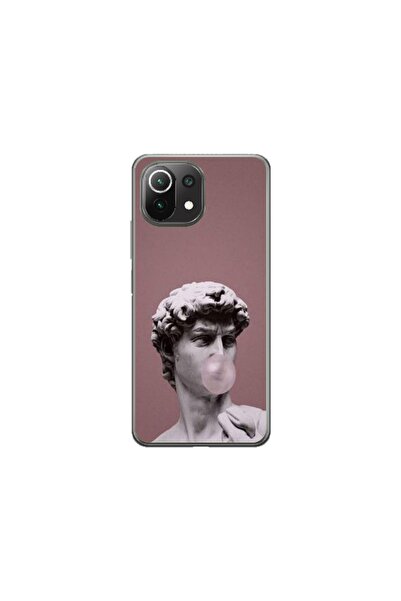 Atlas Husa personalizata tip carcasa Xiaomi Mi 11 Lite, Bubble Gum Statue, , S1D1M0317