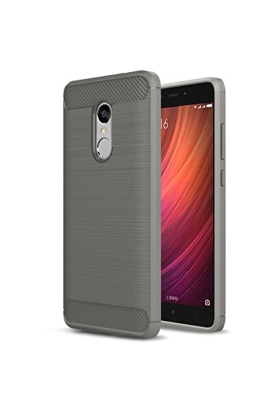 Atlas Husa Pentru XIAOMI RedMi Note 4 / 4X - Luxury Carbon TSS, Gri