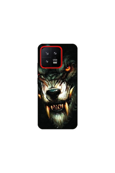 Atlas Husa personalizata tip carcasa Xiaomi 13, Wolf, , S1D1M0286