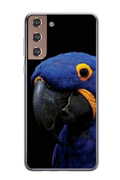 Atlas Husa personalizata tip carcasa Samsung Galaxy S22, Blue Parrot, , S1D1M...