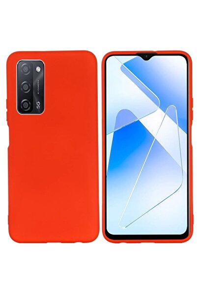 Atlas Husa pentru Oppo A52 - Ultra Slim Mat (Rosu)