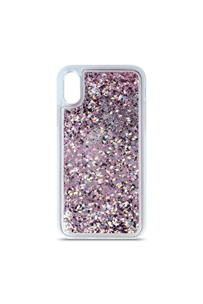 Atlas Husa APPLE iPhone 12 Mini - Glitter Lichid (Violet)