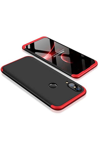 Atlas Husa HUAWEI P20 Lite - 360 Grade (Negru cu Rosu)