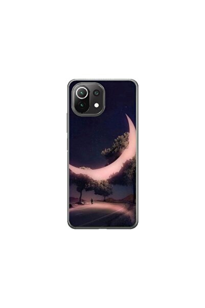 Atlas Husa personalizata tip carcasa Xiaomi Mi 11, Moon in the Trees, , S1D1M...