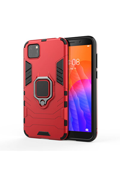 Atlas Husa HUAWEI Y5p - Ring Armor (Rosu)