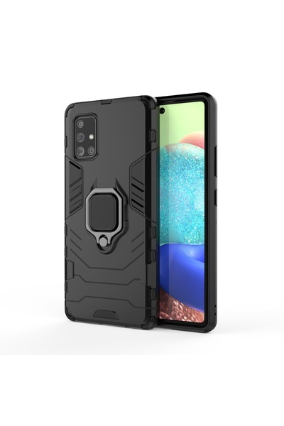 Atlas Husa SAMSUNG Galaxy A71 (5G) - Ring Armor (Negru)
