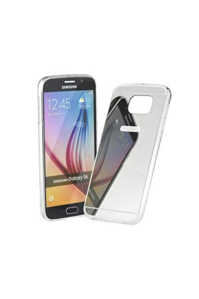 Atlas Твърд гръб за SAMSUNG Galaxy A5 (2015) A500F - с огледален ефект (сребр...