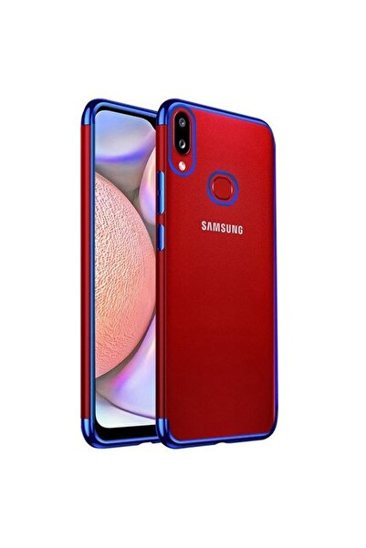 Atlas Husa SAMSUNG Galaxy A10s - Πολυτελές λεπτό γυαλιστερό TSS, μπλε