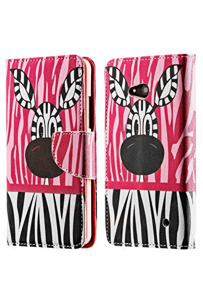 Atlas Husa MICROSOFT Lumia 640 - Doodle Book (Zebra)