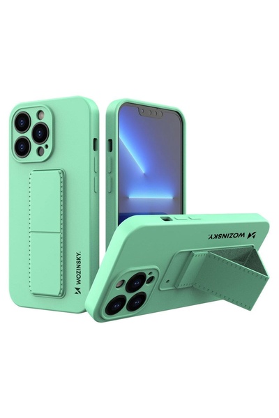 Atlas Θήκη για APPLE iPhone 13 Pro - Σιλικόνη Kickstand (Μέντα) Wozinsky