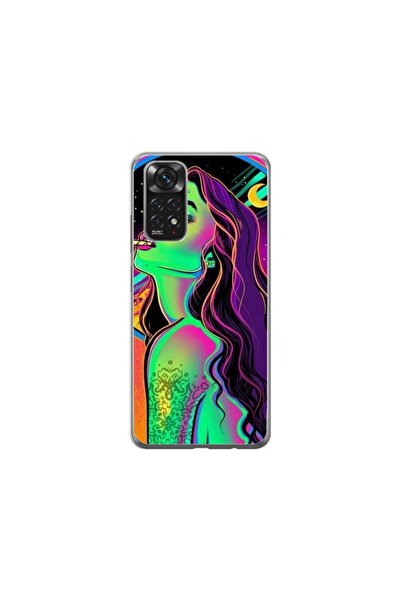 Atlas Εξατομικευμένη θήκη τύπου Xiaomi Redmi Note 11S, Colorful Girl, , S1D1M...