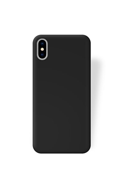 Atlas Husa APPLE iPhone X XS - Silicone Cover (Negru) Blister