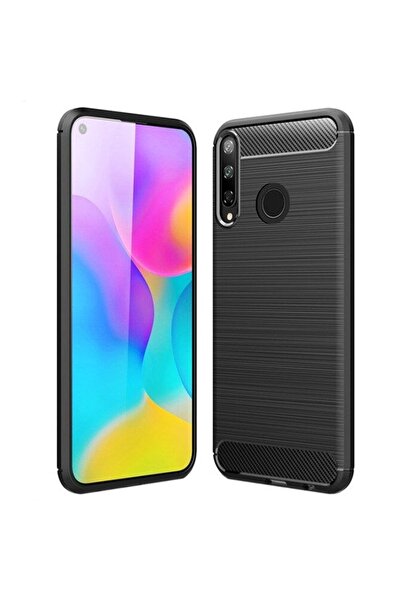 Atlas Husa Pentru HUAWEI P40 Lite E - Carbon, Negru, FORCELL