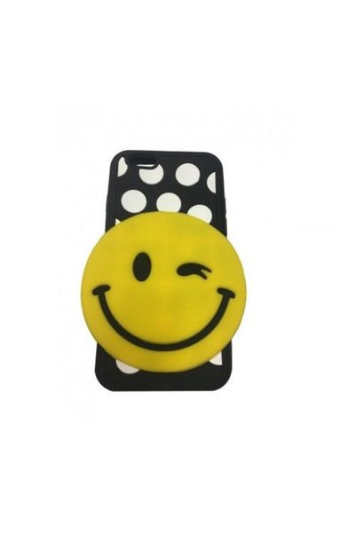 Atlas Husa APPLE iPhone 5\5S\SE - 3D (Smiley Galben)