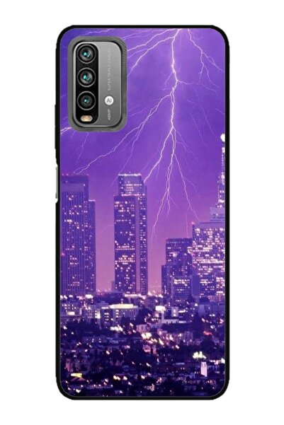 Atlas Προσαρμοσμένος τύπος θήκης Xiaomi Redmi Note 9S, Purple Lightning, , S1...