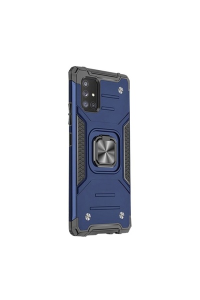 Atlas Husa pentru SAMSUNG Galaxy A02s - Ring Armor (Bleumarin) Wozinsky