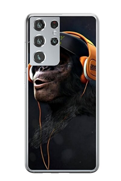 Atlas Εξατομικευμένη θήκη τύπου Samsung Galaxy S23 Ultra, Monkey, , S1D1M0319