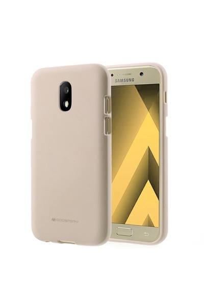 Atlas Θήκη SAMSUNG Galaxy J5 2017 - Jelly Soft (Κρέμα)