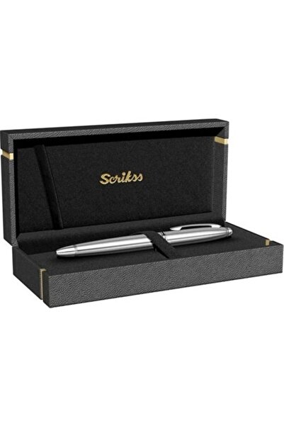 Scrikss İsme Özel Marka Mat Krom Roller Kalem