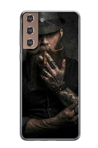 Atlas Εξατομικευμένη θήκη τύπου Samsung Galaxy S24 Plus, Beard Man, , S1D1M0355