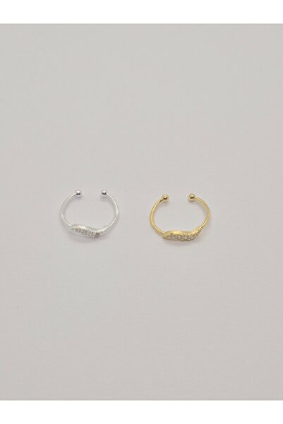 Set 925 Ayar Gümüş Zirkon Taşlı Sıkıştırmalı Fake Deliksiz Burun Piercing Hız...