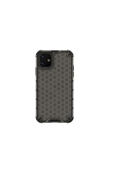 Atlas Husa APPLE iPhone 11 - Gel TPU Honeycomb Armor (Negru)