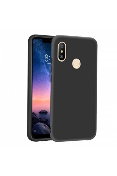 Atlas Калъф за XIAOMI RedMi Note 6 Pro - Луксозен тънък каучук TSS, Черен