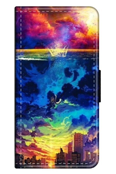 Atlas Husa personalizata tip carte Xiaomi Redmi Note 12 Pro 5G, Abstract City...