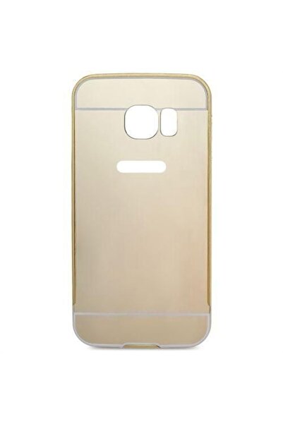 Atlas Husa SAMSUNG Galaxy S6 Edge - Πολυτελές μεταλλικό TSS με καθρέφτη, χρυσό