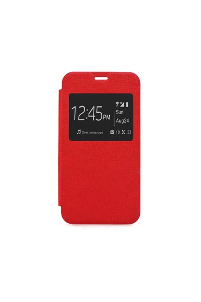 Atlas Husa SAMSUNG Galaxy A3 (2015) A300F - S-View (Rosu) MOBIAMA