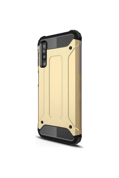 Atlas Θήκη SAMSUNG Galaxy A7 2018 - TPU Luxury Armour TSS, χρυσή