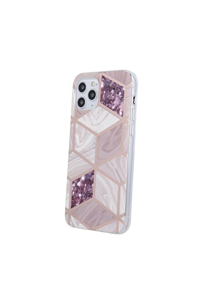 Atlas Husa pentru SAMSUNG Galaxy A22 (5G) - Geometric Marble (Heather)