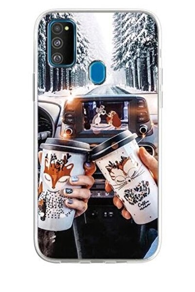 Atlas Μαλακή θήκη από σιλικόνη, συμβατή με Motorola Moto E20, coffee time