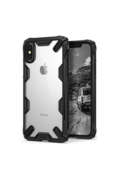 Atlas Husa APPLE iPhone X - Ringke Fusion, Negru