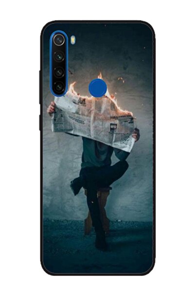 Atlas Husa personalizata tip carcasa Xiaomi Redmi Note 8, Burn the News, , S1...