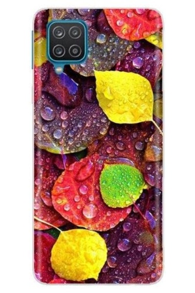 Atlas Μαλακή θήκη από σιλικόνη, συμβατή με Oppo A55 5G, φύλλα