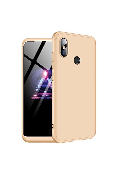 Atlas XIAOMI Mi 8 Θήκη - GKK 360 Πλήρης Κάλυψη (Χρυσό)