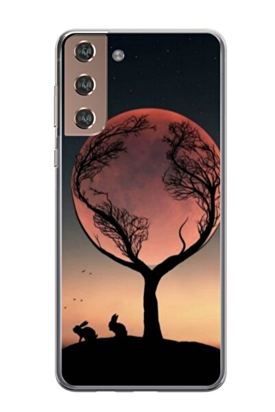 Atlas Husa personalizata tip carcasa Samsung Galaxy S21 FE, Moon Tree, , S1D1...